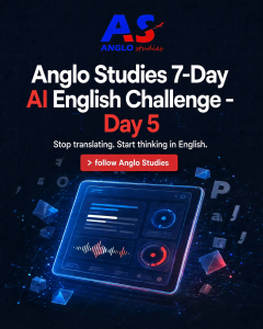 AI English Challenge — Day 5 Newletter Portrait
