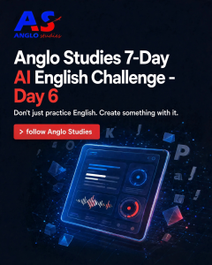 AI English Challenge — Day 6 Newletter Portrait