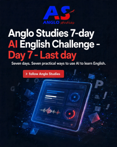 AI English Challenge — Day 7 Newletter Portrait